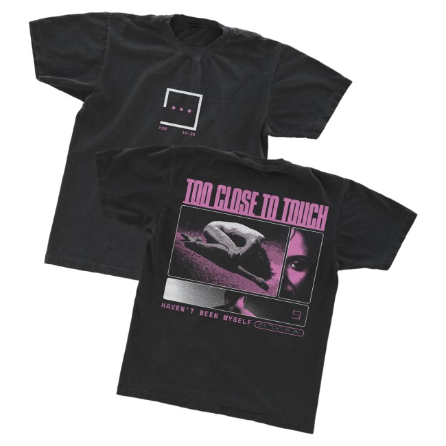 Parting Gift Records Merch Store Too Close To Touch 3 Panel Tee 3 Parting Gift Records Merch Store Too Close To Touch 3 Panel Tee