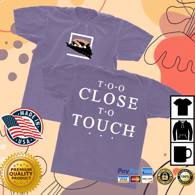 Parting Gift Records Merch Store Too Close To Touch Album Tee (Purple) 3 Parting Gift Records Merch Store Too Close To Touch Album Tee (Purple)
