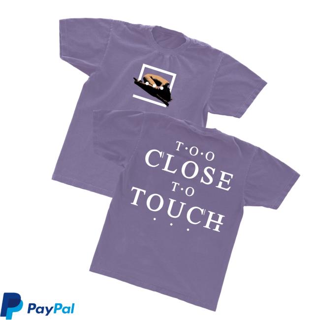 Parting Gift Records Store Merch Too Close To Touch Album Tee (Purple) 4 Parting Gift Records Store Merch Too Close To Touch Album Tee (Purple)