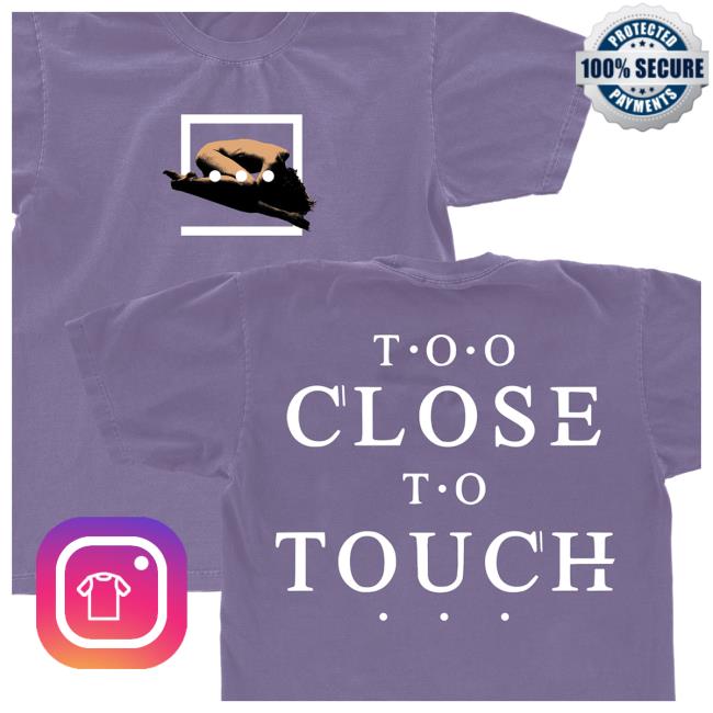 Parting Gift Records Store Merch Too Close To Touch Album Tee (Purple) 5 Parting Gift Records Store Merch Too Close To Touch Album Tee (Purple)