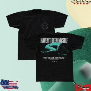 Parting Gift Records Store Merch Too Close To Touch Teal Girl Tee