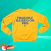 Pbs Shop Store Merch Proudly Raised On Pbs Crewneck Sweatshirt
