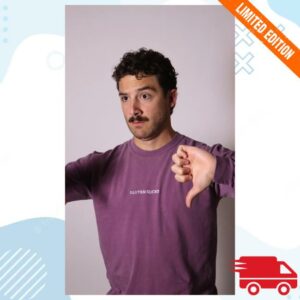 Phil Hates Gluten Store Merch Gluten Sucks Long Sleeve Tee Berry