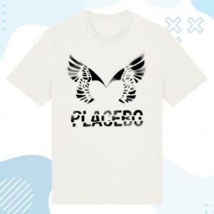 Placebo Merch Store Wings Off White T-Shirt