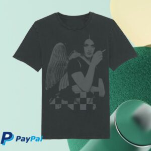 Placebo Store Merch Brian Angel Wings T-Shirt