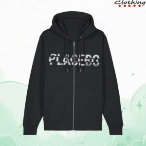 Placebo Store Merch Placebo Wings Zipped Hoodie