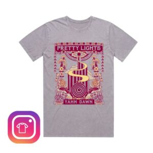 Pretty Lights Merch Shop Yahn Dawn Event Tee (Sun Keep)