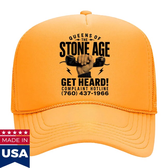 Queens Of The Stone Age Merch Store Complaint Line Hat 1 Queens Of The Stone Age Merch Store Complaint Line Hat