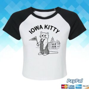 Raygun Merch Store Iowa Kitty Baby Tee