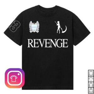 Revenge Merch Store Rei Tee Black