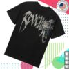Revenge Store Merch Dark Rose Arch Logo Tee Black