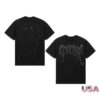Revenge Store Merch Glitter Arch Logo Tee Black