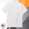Revenge Store Merch Glitter Arch Logo Tee White Pink