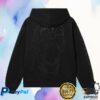 Revenge Store Merch Glitter Arch Logo Zip Black