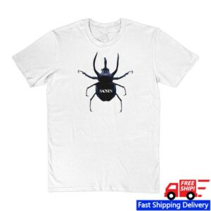 Saosin Store Merch Beetle Basic T-Shirt White