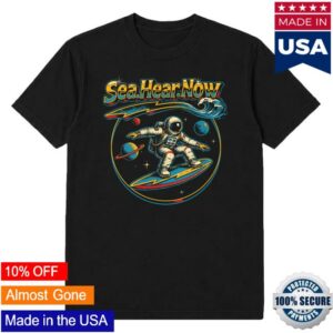 Sea Hear Now Festival Store Merch Astronaut Lineup Tee