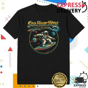 Sea Hear Now Festival Store Merch Astronaut Lineup Tee
