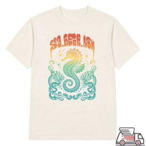 Sea Hear Now Festival Store Merch Seahorse Lineup Tee