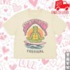 Sea.Hear.Now Festival Merch Store Turtle Lineup Crop Tee