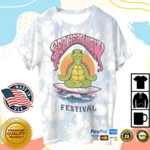 Sea.Hear.Now Festival Merch Store Turtle Lineup Tee
