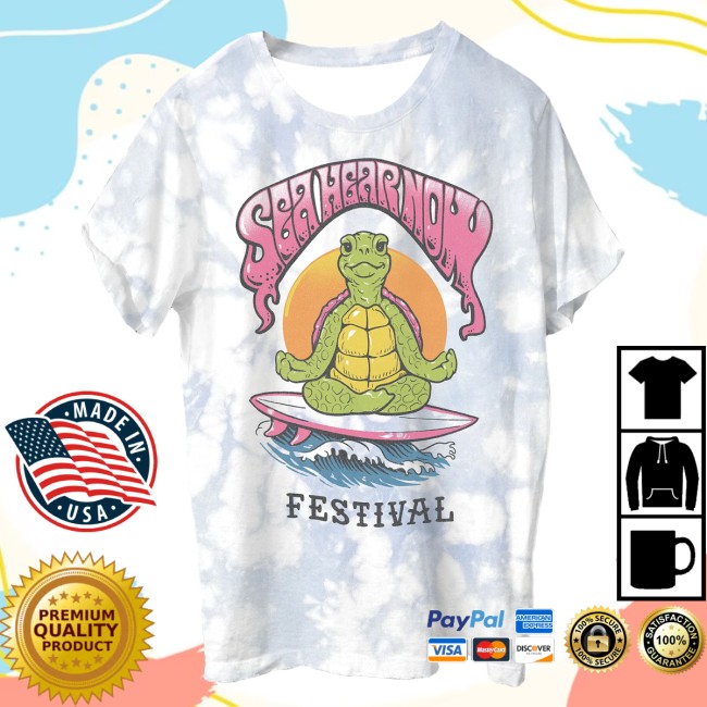 Sea.Hear.Now Festival Merch Store Turtle Lineup Tee 3 Sea.Hear.Now Festival Merch Store Turtle Lineup Tee