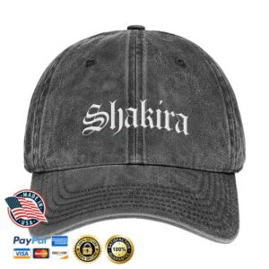 Shakira Store Merch Gothic Blk Hat