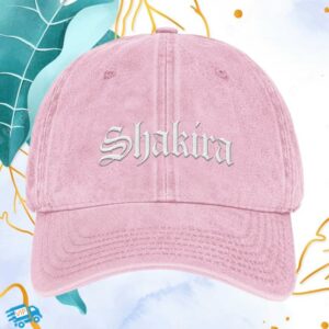 Shakira Store Merch Gothic Pink Hat