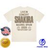 Shakira Store Merch Shakira Photo Live Ecru T