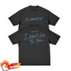 Shawn Mendes Store Merch I Won't Lie To You T-Shirt