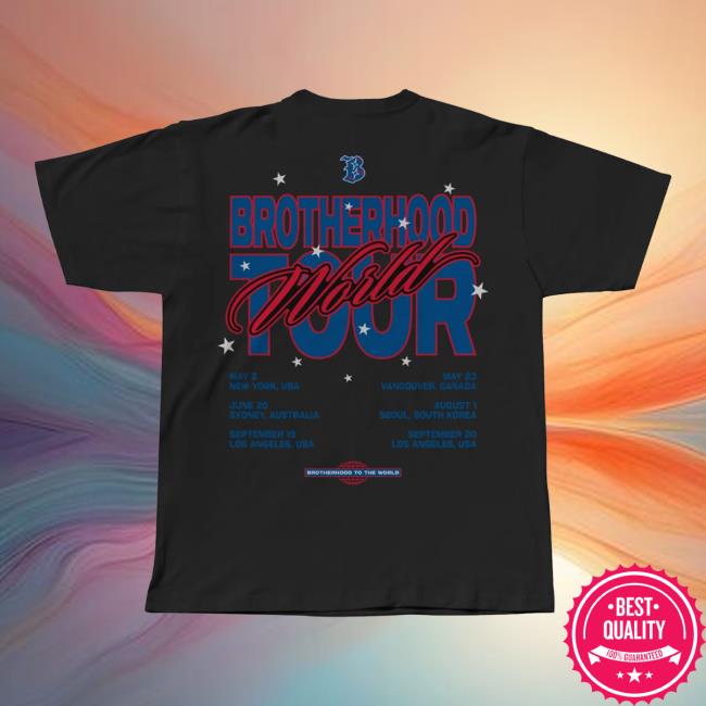 Studio North Shop Merch Brotherhood Seoul Tee 4 Studio North Shop Merch Brotherhood Seoul Tee