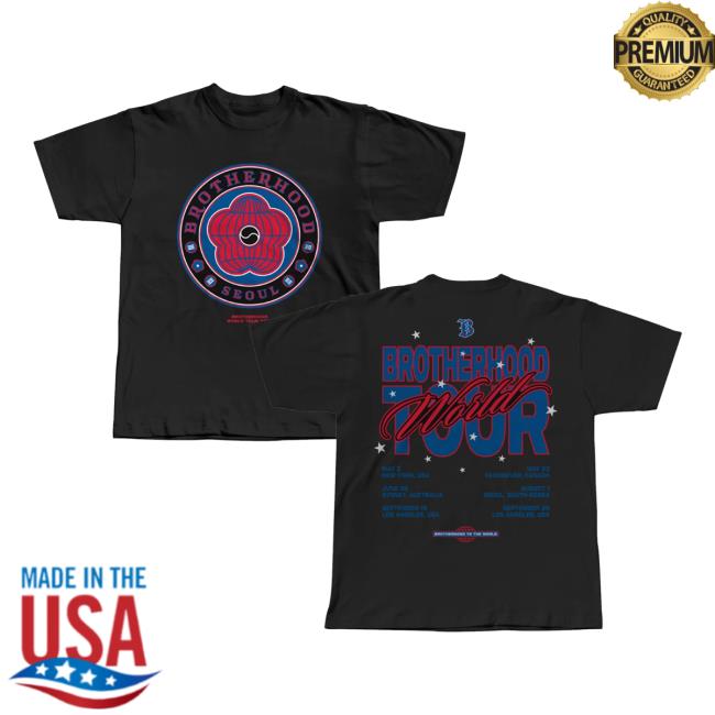 Studio North Shop Merch Brotherhood Seoul Tee 5 Studio North Shop Merch Brotherhood Seoul Tee