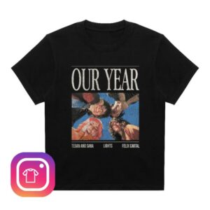 Tegan And Sara Store Merch Our Year Photo T-Shirt