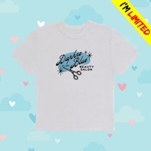 The Band Camino Merch Daphne Blue Baby Tee