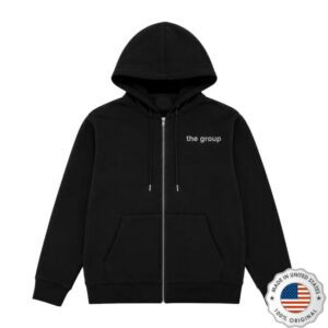 The Group Store Merch After Hours Zip-Up Black
