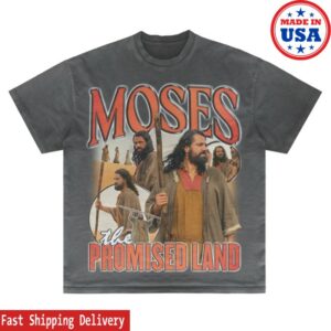 The Promised Land Merch Store Moses Bootleg Rap Tee