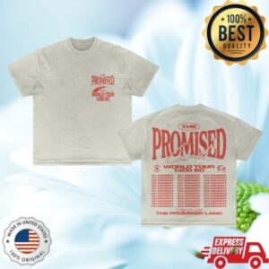 The Promised Land Merch Store World Tour Tee