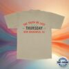 Thursday Store Merch Red White And Blew