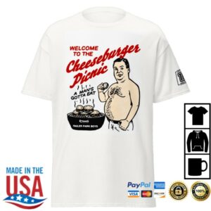 Trailer Park Boys Merch Store Welcome To The Cheeseburger Picnic Tee