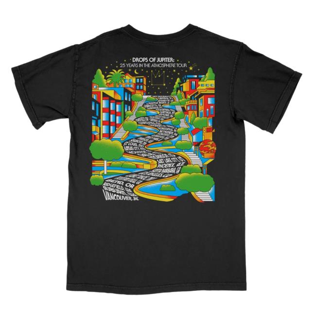 Train Official Store Merch Lombard 2026 Tour T-Shirt 4 Train Official Store Merch Lombard 2026 Tour T-Shirt