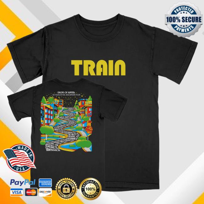 Train Official Store Merch Lombard 2026 Tour T-Shirt 5 Train Official Store Merch Lombard 2026 Tour T-Shirt