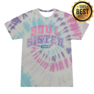 Train Official Store Merch Soul Sister Tie-Dye T-Shirt