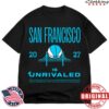 Unrivaled Shop Merch Season 3 Bus Tour San Francisco T-Shirt Black