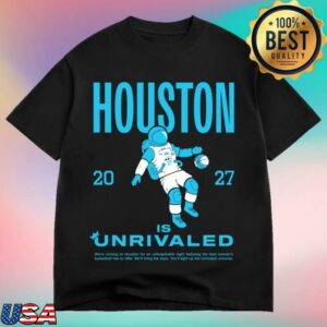 Unrivaled Shop Store Merch Season 3 Bus Tour Houston T-Shirt Black