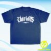 Varials Merch Store Stacked Tee Midnight Blue