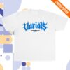 Varials Merch Store Stacked Tee White