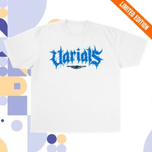 Varials Merch Store Stacked Tee White