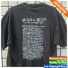 Will Wood Store Merch Mr. Wood Is Dead Tour Tee