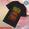 Within The Ruins Merch Store Red & Yellow Shredator Black Tee