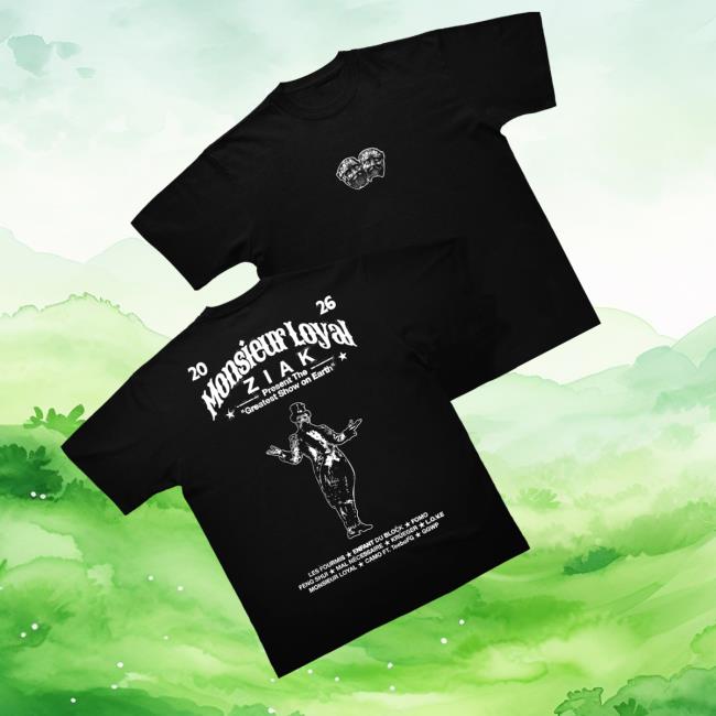 Ziak Monsieur Loyal Store Merch Pack T-Shirt 3 Ziak Monsieur Loyal Store Merch Pack T-Shirt