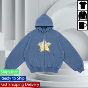 Abbie Gamboa Store Merch Have You Ever Looked Around Star Zip Hoodie